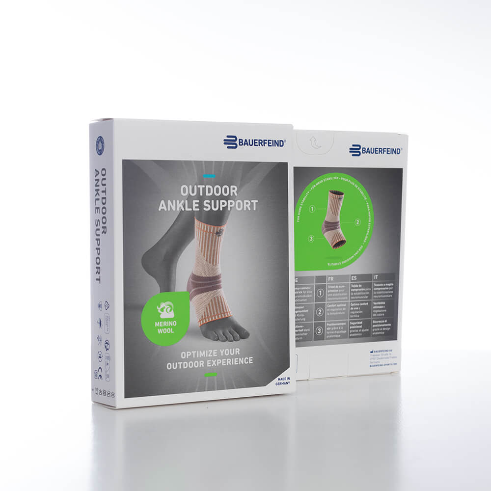 Bauerfeind Outdoor Ankle Support Enkelbrace - sandstone