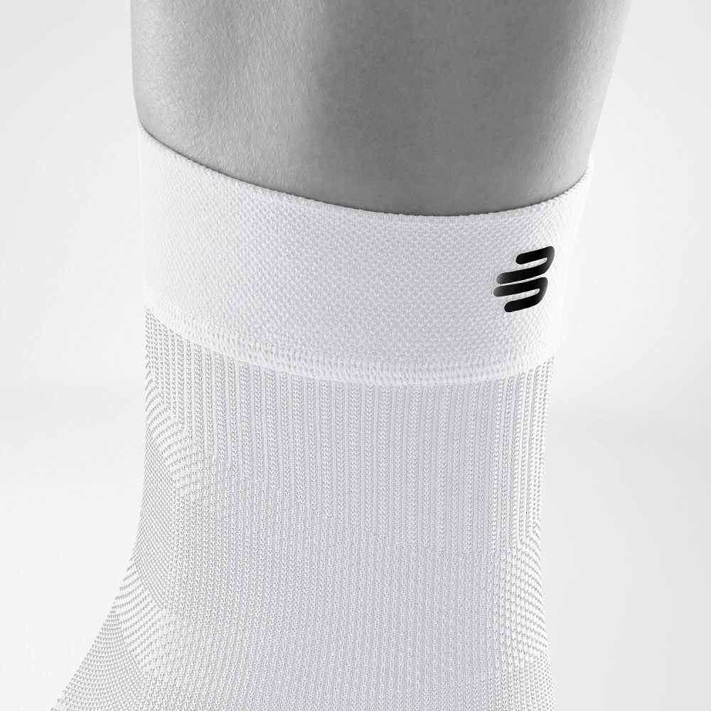 Bauerfeind Sports Compression Ankle Support Enkelbandage - wit
