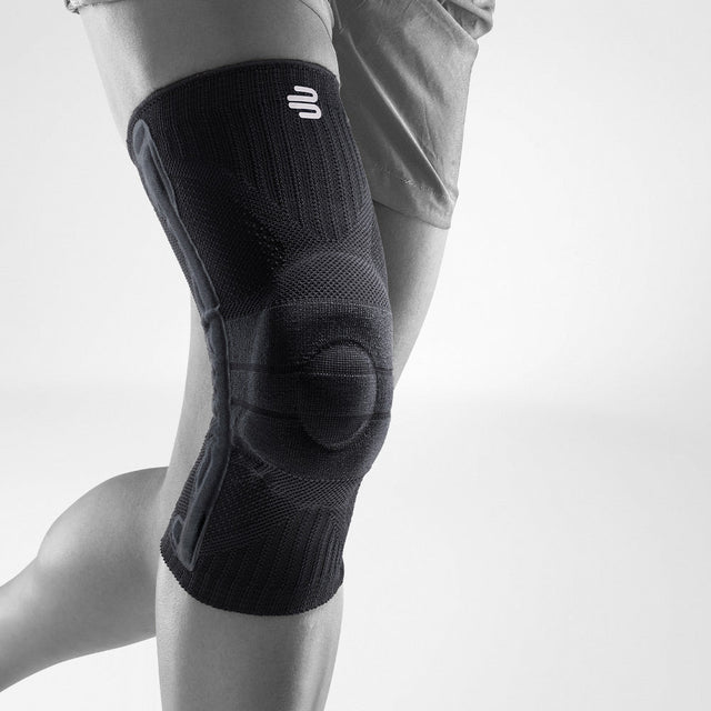 Bauerfeind Sports Knee Support Kniebrace - all black