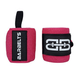 Barbelts Wrist wraps - Pink - 50cm
