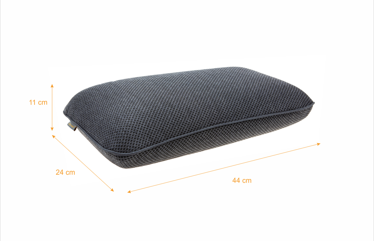 Qmed Bamboo Camp &amp; Travel Pillow - Memory Foam