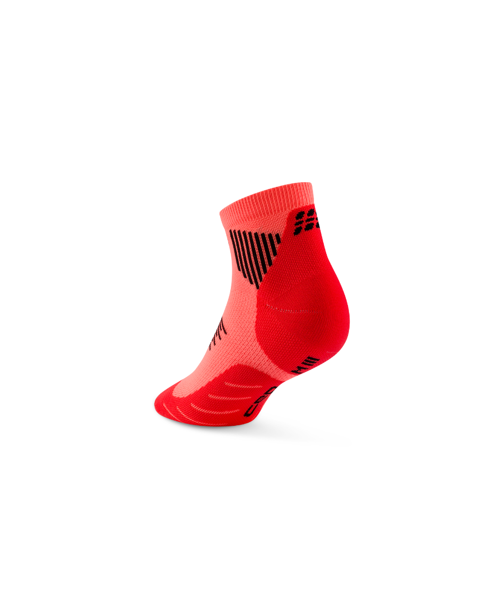 CEP Core Run Low Cut Sokken 5.0 - neon koraal