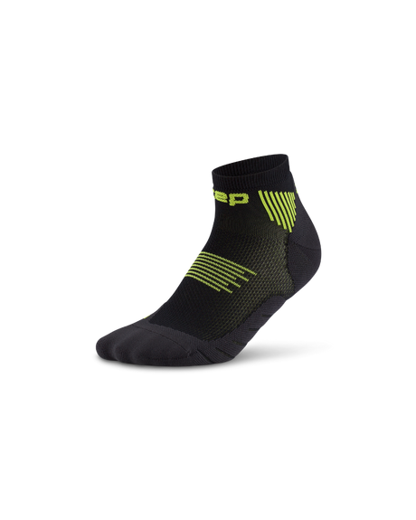 CEP Core Run Low Cut Sokken 5.0 - zwart/lime