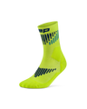 CEP Core Run Merino Mid Cut Socks 3.0 - lime/blue