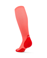 CEP Pro Run Reflective Compressiekousen 3.0 - neon koraal
