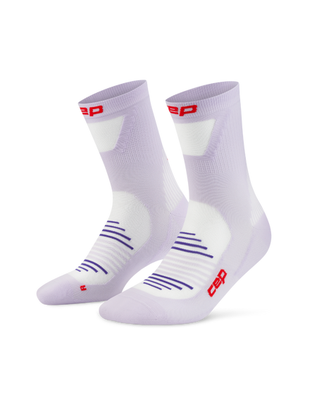 CEP Pro Run Ultralight Mid Cut Sokken - lila