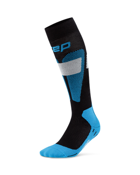 CEP Ski Merino Skisokken 3.0 - zwart/blauw