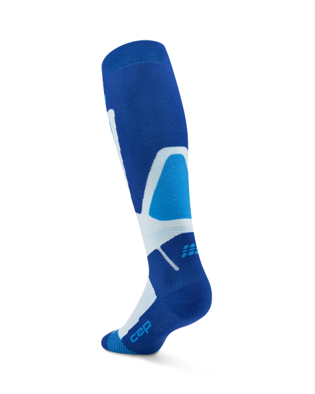 CEP Ski Thermo Skisokken 4.0 - blauw/aqua