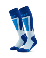 CEP Ski Thermo Skisokken 4.0 - blauw/aqua