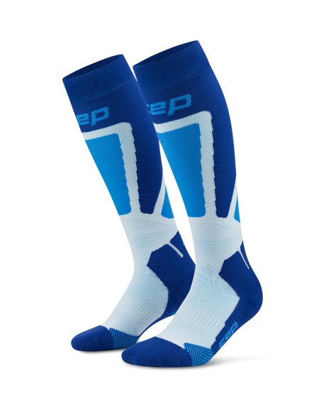 CEP Ski Thermo Skisokken 4.0 - blauw/aqua