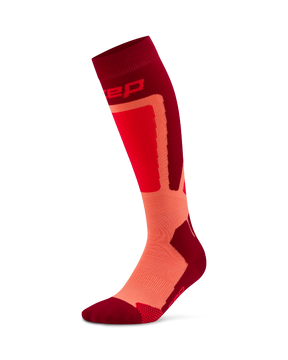 CEP Ski Thermo Skisokken 4.0 - rood/koraal