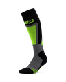 CEP Ski Thermo Ski Socks 4.0 - black/lime