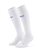 CEP Core Run Ultralight Compression Socks - White
