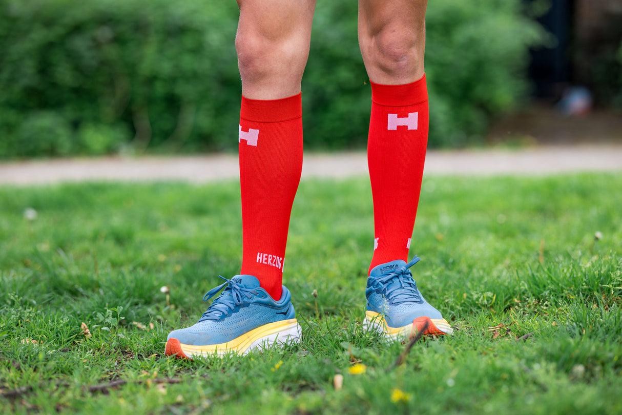 Herzog PRO Compression Socks Red