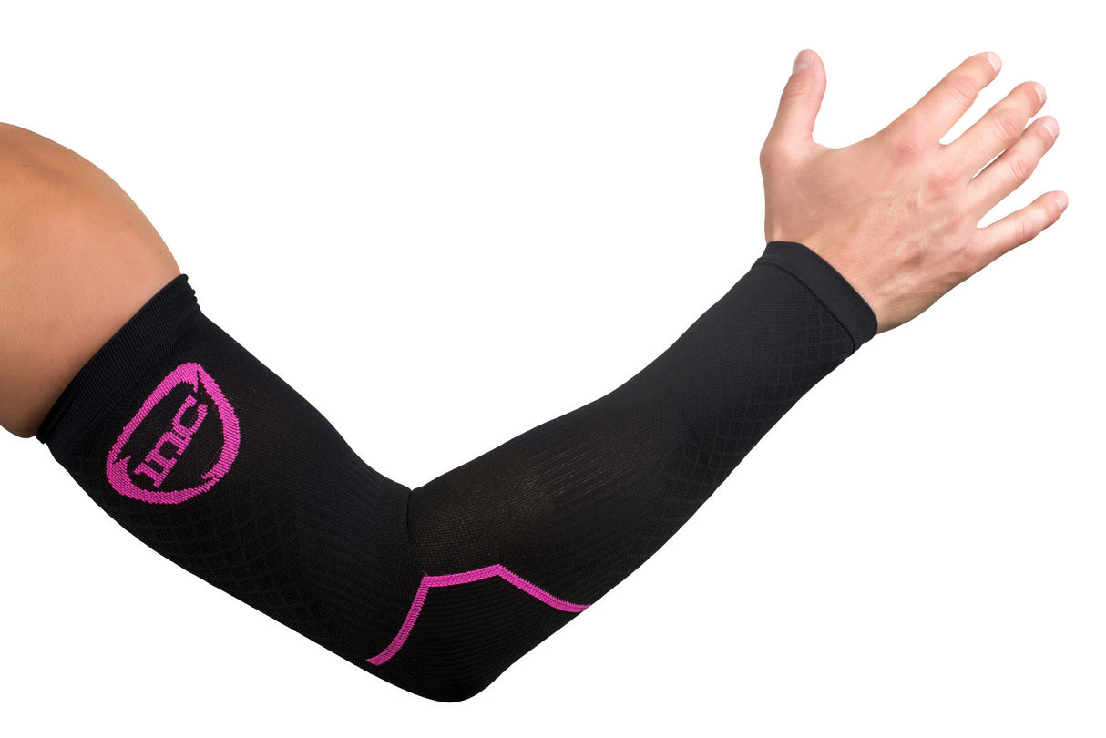 INC PRO Compression Arm Sleeves - Black/Pink