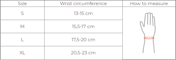 Reh4Classic Wrist Brace with Removable Splint