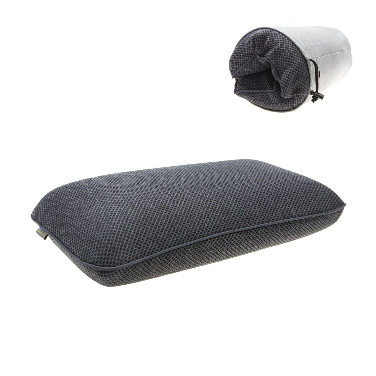 Qmed Bamboo Camp &amp; Travel Pillow - Memory Foam