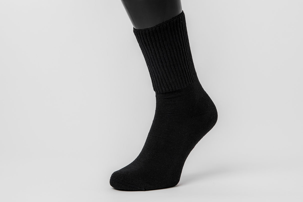 Reflexwear Diabetes socks - black