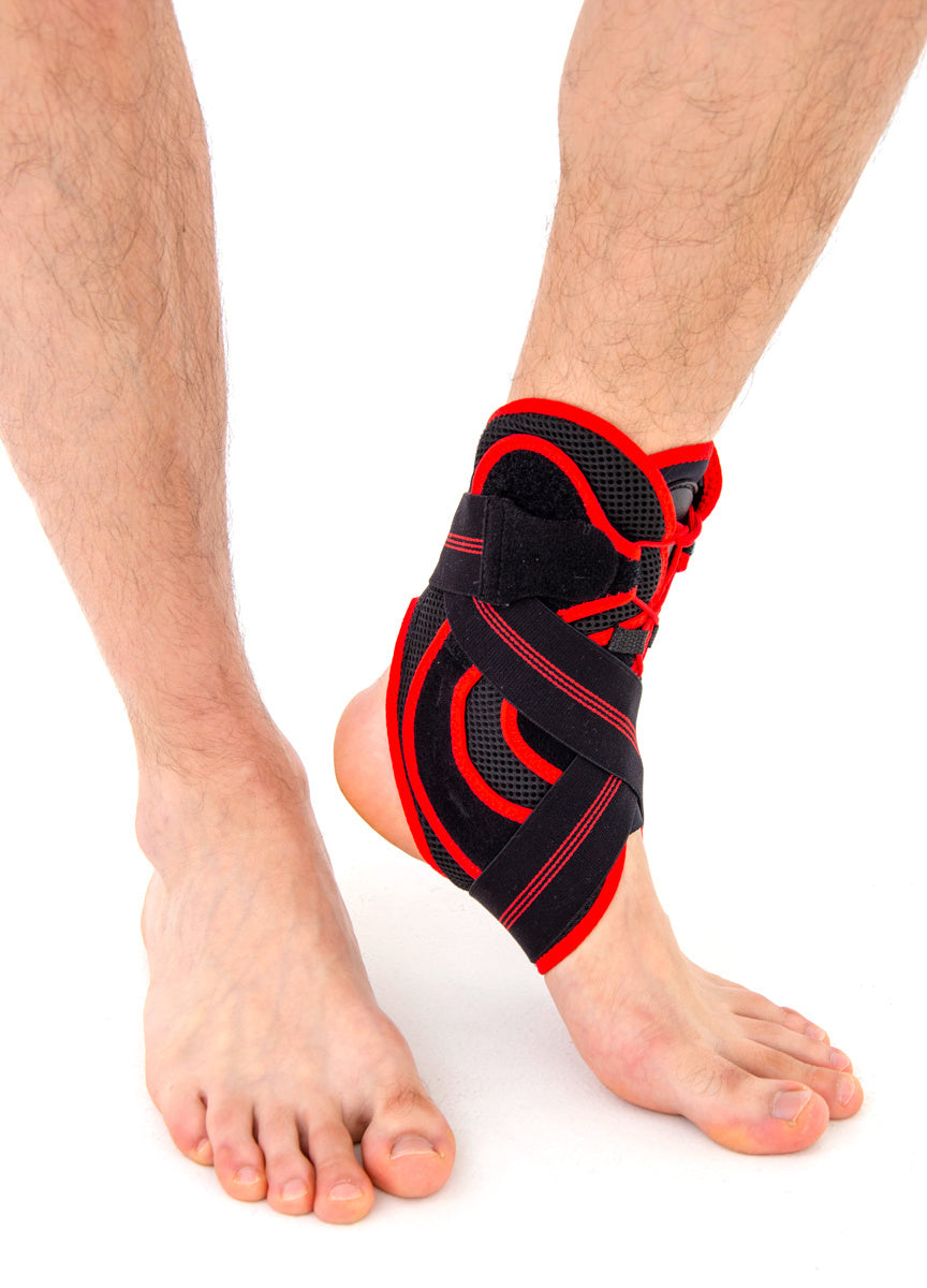 Reh4Sport Lightweight Ankle Brace with Stays and Straps