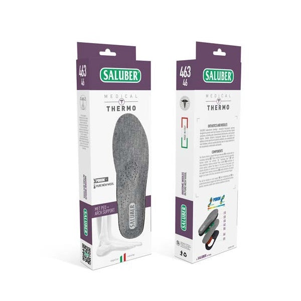 Saluber Thermo Dropped Forefoot Support Insole