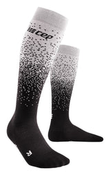 CEP Ski Merino Compression Socks - Black/Gray
