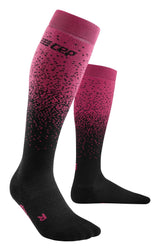 CEP Ski Merino Compression Socks - Black/Purple