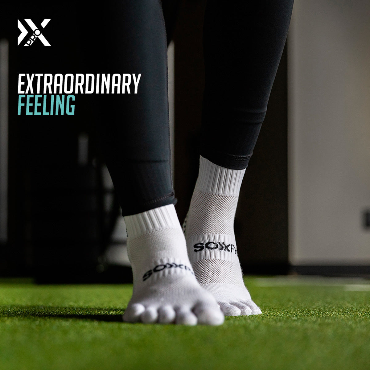 GEARXPro SOXPro - Five Toe - White