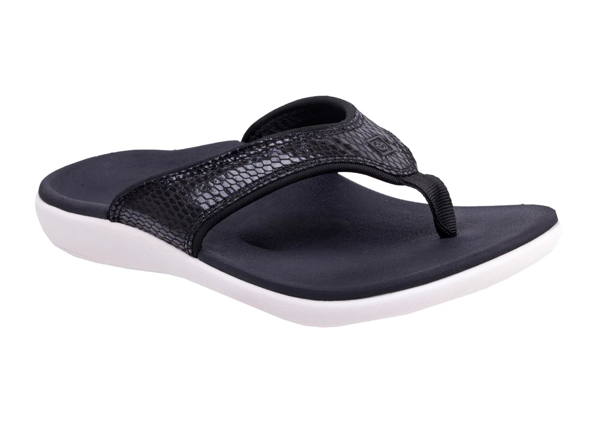 Spenco Slippers Yumi 2 women - Gecko black