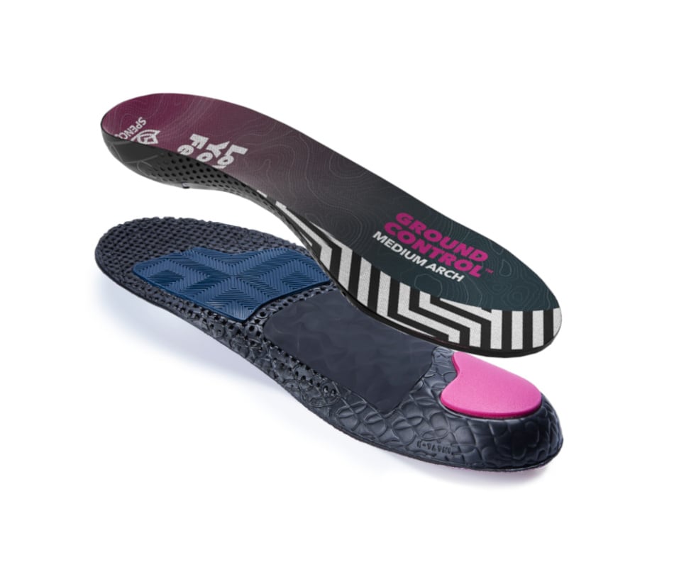Spenco Medium Arch Ground Control Insoles